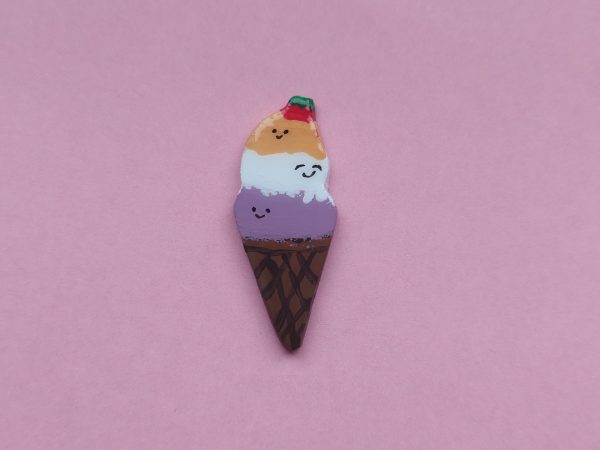 Kawaii Ice-cream cone