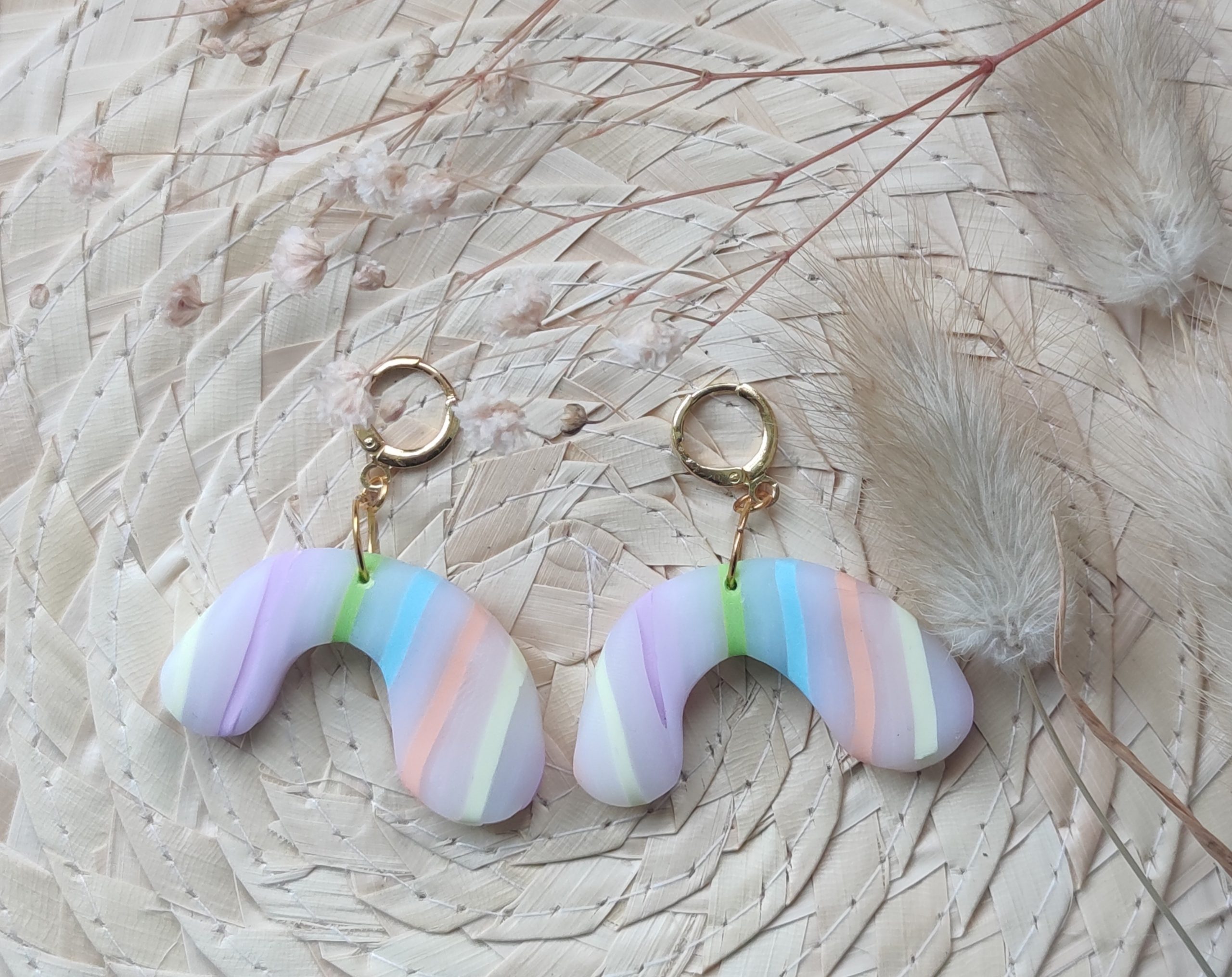 Modern Pastel Colorful Dangles